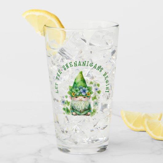 Laat de Shenanigans beginnen! De gnoom is hier! Gl Glas (Voorkant ijs)