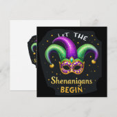 Laat de Shenanigans beginnen Kaart (Voorkant / Achterkant)