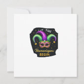 Laat de Shenanigans beginnen Kaart (Achterkant)