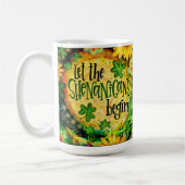 Laat de Shenanigans beginnen Koffiemok (Links)