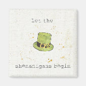 Laat de Shenanigans beginnen | Lucky Cuties II Magneet (Voorkant)