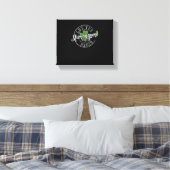 Laat de Shenanigans beginnen met de grappige kleve Canvas Afdruk (Insitu (Slaapkamer))