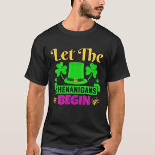 Laat de shenanigans beginnen met de Kinder Mannen  T-shirt