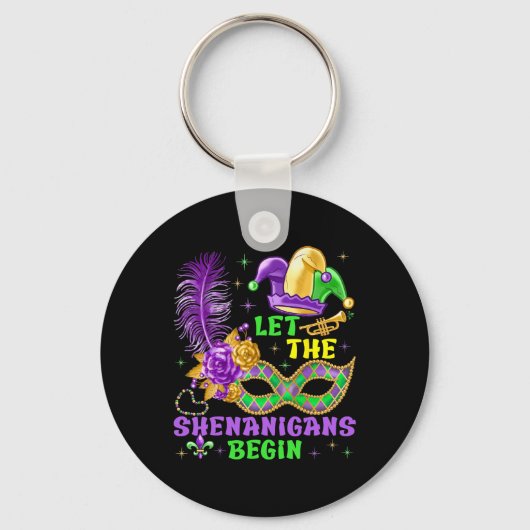 Laat de Shenanigans beginnen met het Kind van Mard Sleutelhanger (Voorkant)