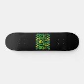 Laat de Shenanigans beginnen met Irish Groovy Retr Persoonlijk Skateboard (Horizontaal)