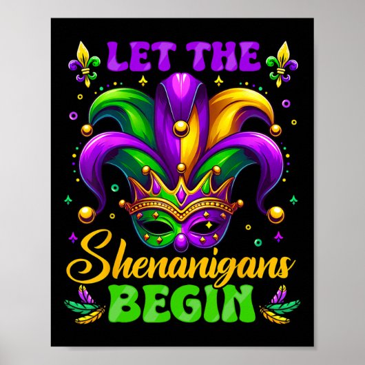 Laat de Shenanigans beginnen met Mardi Gras 3 Poster (Voorkant)