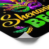 Laat de Shenanigans beginnen met Mardi Gras 4 Poster (Hoek)