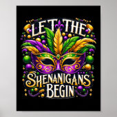 Laat de Shenanigans beginnen met Mardi Gras 8 Poster (Voorkant)