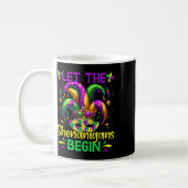 Laat de Shenanigans beginnen met Mardi Gras Koffiemok (Links)