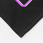 Laat de Shenanigans beginnen met Mardi Gras Lips 2 Fleece Deken (Hoek)