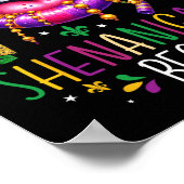 Laat de Shenanigans beginnen met Mardi Gras Lips N Poster (Hoek)