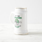 Laat de Shenanigans beginnen met St. Patrick's Day Bierpul (Voorkant links)