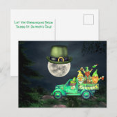 Laat de Shenanigans beginnen met St. Patrick's Day Briefkaart (Voorkant / Achterkant)