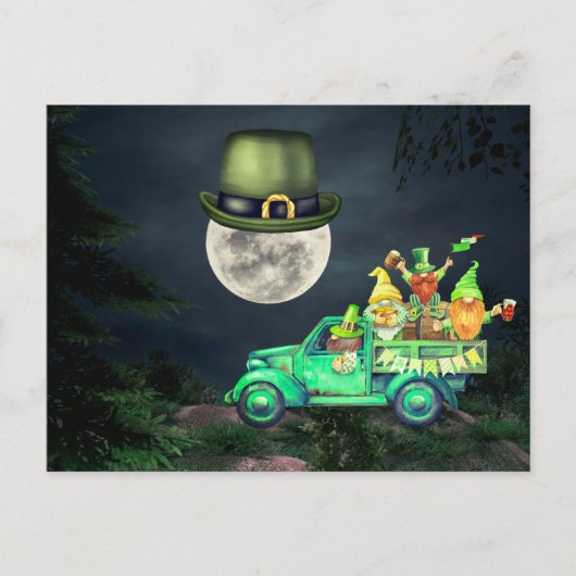 Laat de Shenanigans beginnen met St. Patrick's Day Briefkaart (Voorkant)