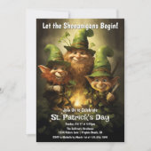Laat de Shenanigans beginnen met St. Patrick's Day Kaart (Voorkant)