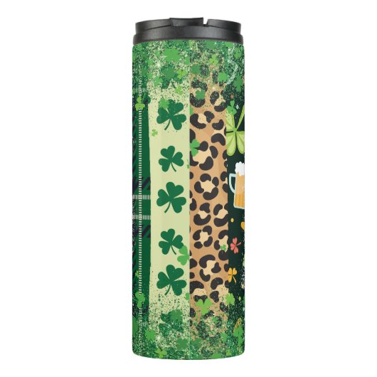 Laat de Shenanigans beginnen met St Patrick's Day Thermosbeker (Achterkant)