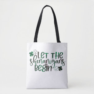 Laat de Shenanigans beginnen met St. Patrick's Day Tote Bag