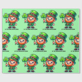 Laat de Shenanigans beginnen, St. Patrick's Day Cadeaupapier (Vlak)