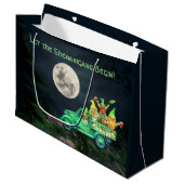 Laat de Shenanigans met de Ierse Gnomen Full Moon  Groot Cadeauzakje (Voorkant Gekanteld)