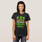 Laat de Shenanigans met Happy St Patrick's Day beg T-shirt (Voorkant volledig)