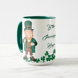 Laat de shenanigans met Lucky Leprechauns Clover b Mok