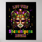 Laat de Sjenanigans beginnen met de Kinder Mannen Poster (Voorkant)