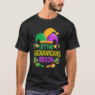 Laat de Sjenanigans beginnen met Mardi Gras Kinder T-shirt