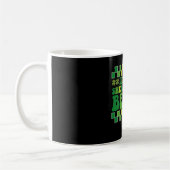 Laat de Sjoehanigans Begin Iers Groovy Retro Koffiemok (Links)