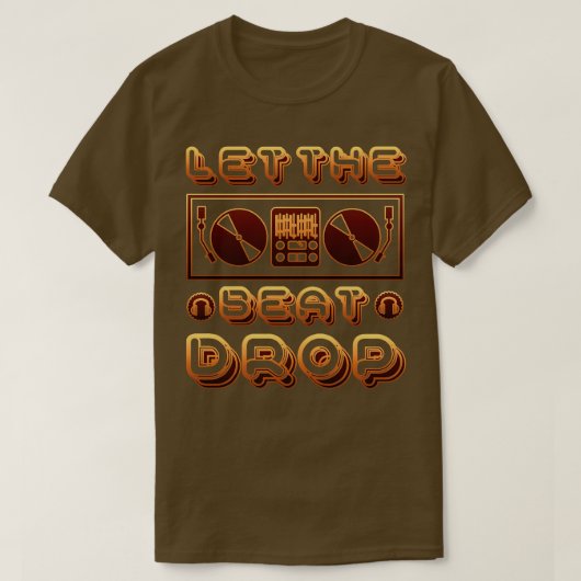 Laat de slag vallen t-shirt (Design voorkant)