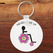 Laat de sleutelhanger van de bloem nooit op (Voorkant)