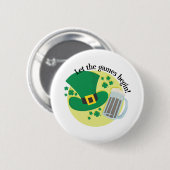 Laat de Spelen beginnen! Ronde Button 5,7 Cm (Voorkant /achterkant)