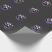 Laat de spooling beginnen met turbo cadeaupapier (Hoek)