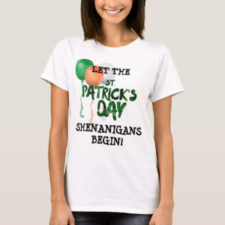 Laat de St. Patricks dag shenanigans beginnen met T-shirt