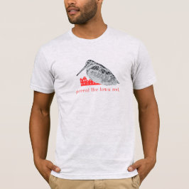 Laat de stad rood staan. t-shirt