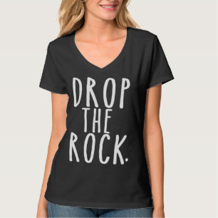 Laat de steen van de verslaving los Nuchter Leven  T-shirt