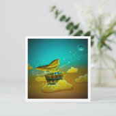 Laat de sterren je daar brengen - Mini Print (Staand voorkant)