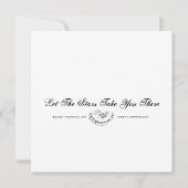 Laat de sterren je daar brengen - Mini Print (Achterkant)