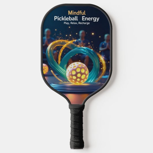 Laat de stress los - Pickleball Energy Pickleball Paddle (Voorkant)