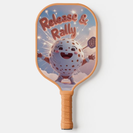Laat de stress los - Pickleball Energy Pickleball Paddle (Voorkant)