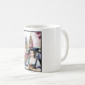 Laat de strijd beginnen! aangepast ontwerp van de koffiemok (Voorkant rechts)