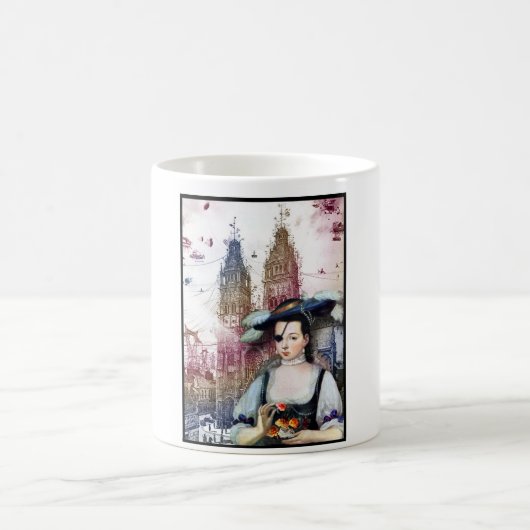 Laat de strijd beginnen! aangepast ontwerp van de koffiemok (Center)