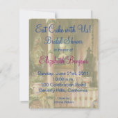 Laat de tepel Marie Antoinette 5 ~ Uitnodigingen e (Achterkant)