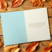 Laat de Thanksgiving Fun beginnen Feestelijk Feestdagen Kaart