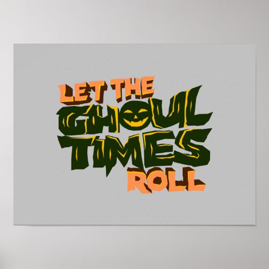 Laat de tijd draaien poster (Voorkant)