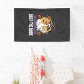 Laat De Toeter Vallen Halloween DJ Gans Spandoek (Insitu)