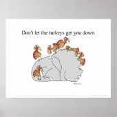 LAAT DE TURKEYS JE NIET DODEN POSTER (Voorkant)