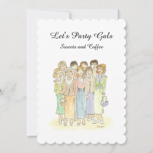 Laat de Uitnodiging van de Partij Gals (Voorkant)