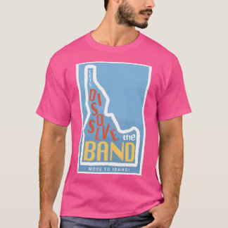 Laat de verhuizing naar Idaho oplossen T-shirt