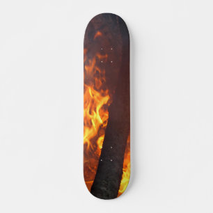 Laat de vlam rollen skateboard