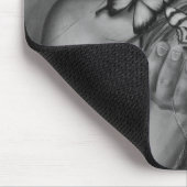 Laat de vlinder Mousepad los Muismat (Hoek)